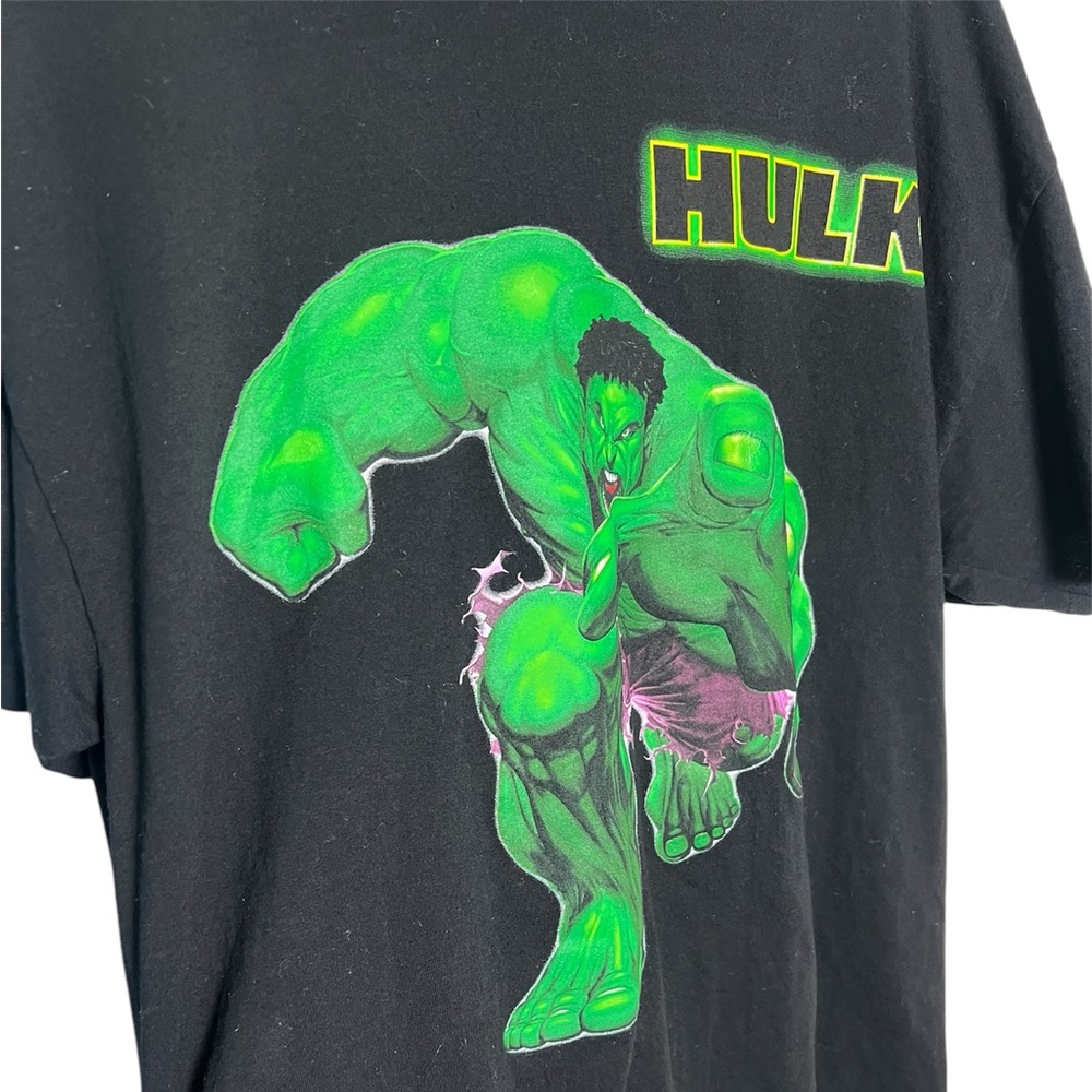 Incredible Hulk Y2K Tennessee River Black Shirt Size XL